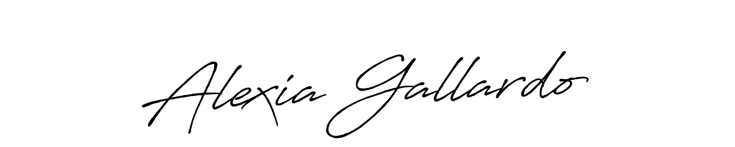 Similarly Antro_Vectra_Bolder is the best handwritten signature design. Signature creator online .You can use it as an online autograph creator for name Alexia Gallardo. Alexia Gallardo signature style 7 images and pictures png