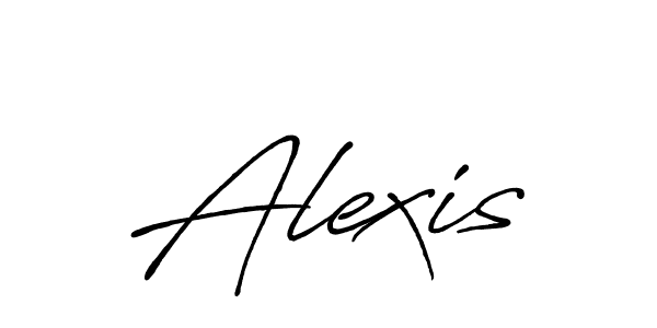 How to make Alexis name signature. Use Antro_Vectra_Bolder style for creating short signs online. This is the latest handwritten sign. Alexis signature style 7 images and pictures png
