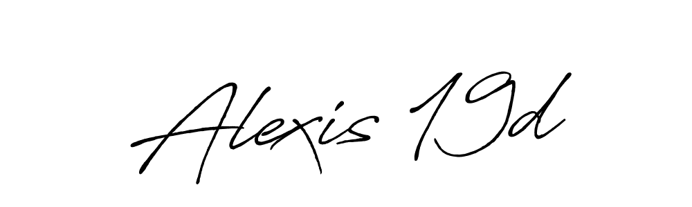 Use a signature maker to create a handwritten signature online. With this signature software, you can design (Antro_Vectra_Bolder) your own signature for name Alexis 19d. Alexis 19d signature style 7 images and pictures png