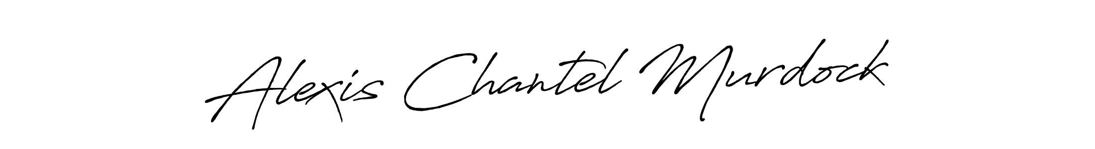 Also we have Alexis Chantel Murdock name is the best signature style. Create professional handwritten signature collection using Antro_Vectra_Bolder autograph style. Alexis Chantel Murdock signature style 7 images and pictures png