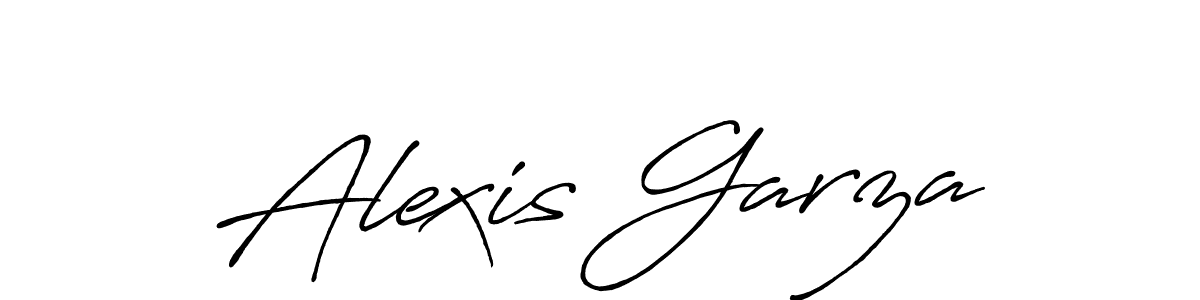 It looks lik you need a new signature style for name Alexis Garza. Design unique handwritten (Antro_Vectra_Bolder) signature with our free signature maker in just a few clicks. Alexis Garza signature style 7 images and pictures png