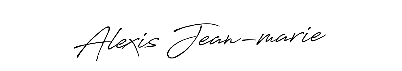 Similarly Antro_Vectra_Bolder is the best handwritten signature design. Signature creator online .You can use it as an online autograph creator for name Alexis Jean-marie. Alexis Jean-marie signature style 7 images and pictures png