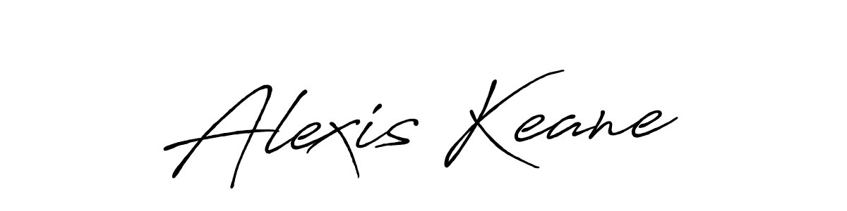 Design your own signature with our free online signature maker. With this signature software, you can create a handwritten (Antro_Vectra_Bolder) signature for name Alexis Keane. Alexis Keane signature style 7 images and pictures png