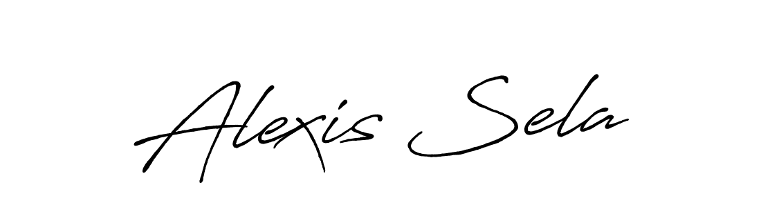 Antro_Vectra_Bolder is a professional signature style that is perfect for those who want to add a touch of class to their signature. It is also a great choice for those who want to make their signature more unique. Get Alexis Sela name to fancy signature for free. Alexis Sela signature style 7 images and pictures png