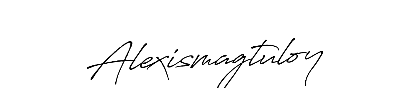 Best and Professional Signature Style for Alexismagtuloy. Antro_Vectra_Bolder Best Signature Style Collection. Alexismagtuloy signature style 7 images and pictures png