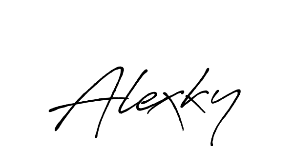 See photos of Alexky official signature by Spectra . Check more albums & portfolios. Read reviews & check more about Antro_Vectra_Bolder font. Alexky signature style 7 images and pictures png