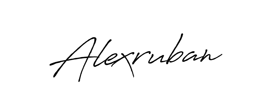 Antro_Vectra_Bolder is a professional signature style that is perfect for those who want to add a touch of class to their signature. It is also a great choice for those who want to make their signature more unique. Get Alexruban name to fancy signature for free. Alexruban signature style 7 images and pictures png