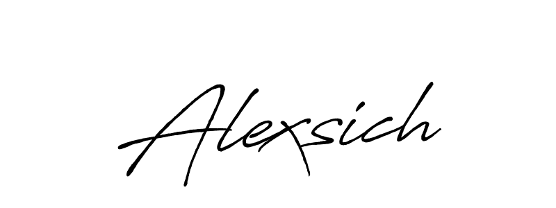 This is the best signature style for the Alexsich name. Also you like these signature font (Antro_Vectra_Bolder). Mix name signature. Alexsich signature style 7 images and pictures png