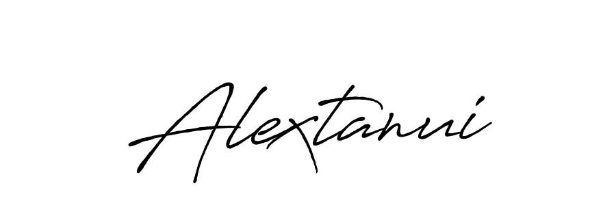 Also we have Alextanui name is the best signature style. Create professional handwritten signature collection using Antro_Vectra_Bolder autograph style. Alextanui signature style 7 images and pictures png