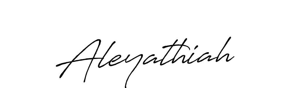 Make a beautiful signature design for name Aleyathiah. Use this online signature maker to create a handwritten signature for free. Aleyathiah signature style 7 images and pictures png