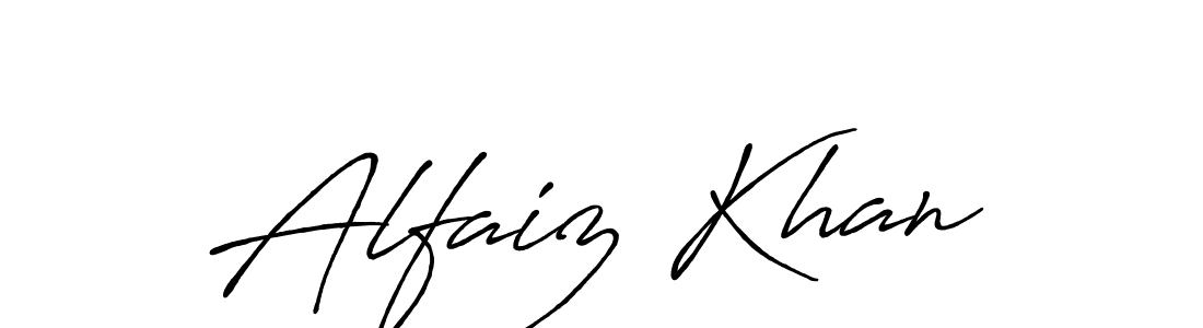 How to make Alfaiz Khan signature? Antro_Vectra_Bolder is a professional autograph style. Create handwritten signature for Alfaiz Khan name. Alfaiz Khan signature style 7 images and pictures png