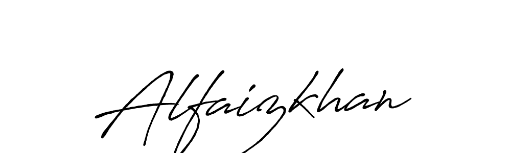 Alfaizkhan stylish signature style. Best Handwritten Sign (Antro_Vectra_Bolder) for my name. Handwritten Signature Collection Ideas for my name Alfaizkhan. Alfaizkhan signature style 7 images and pictures png