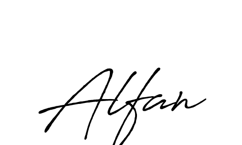 Best and Professional Signature Style for Alfan. Antro_Vectra_Bolder Best Signature Style Collection. Alfan signature style 7 images and pictures png
