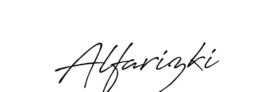 Once you've used our free online signature maker to create your best signature Antro_Vectra_Bolder style, it's time to enjoy all of the benefits that Alfarizki name signing documents. Alfarizki signature style 7 images and pictures png