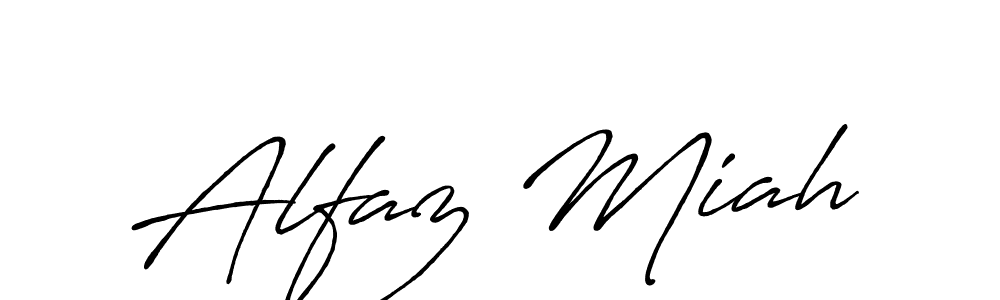 if you are searching for the best signature style for your name Alfaz Miah. so please give up your signature search. here we have designed multiple signature styles  using Antro_Vectra_Bolder. Alfaz Miah signature style 7 images and pictures png