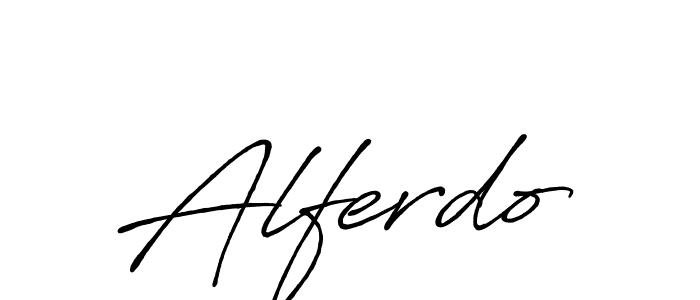 Also You can easily find your signature by using the search form. We will create Alferdo name handwritten signature images for you free of cost using Antro_Vectra_Bolder sign style. Alferdo signature style 7 images and pictures png