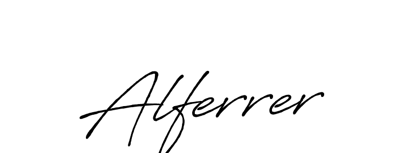 if you are searching for the best signature style for your name Alferrer. so please give up your signature search. here we have designed multiple signature styles  using Antro_Vectra_Bolder. Alferrer signature style 7 images and pictures png