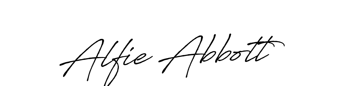 Best and Professional Signature Style for Alfie Abbott. Antro_Vectra_Bolder Best Signature Style Collection. Alfie Abbott signature style 7 images and pictures png