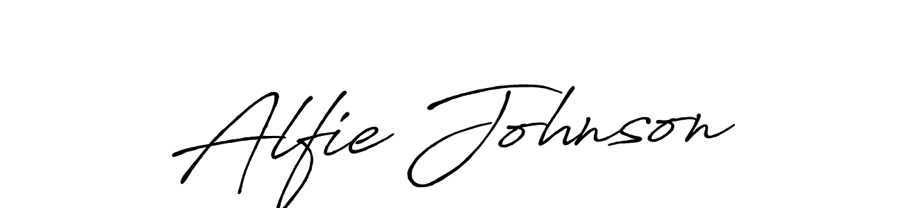 Make a short Alfie Johnson signature style. Manage your documents anywhere anytime using Antro_Vectra_Bolder. Create and add eSignatures, submit forms, share and send files easily. Alfie Johnson signature style 7 images and pictures png