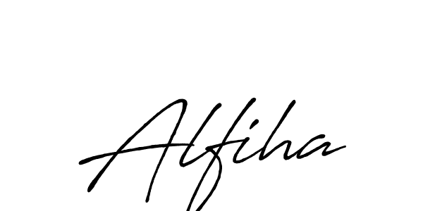 if you are searching for the best signature style for your name Alfiha. so please give up your signature search. here we have designed multiple signature styles  using Antro_Vectra_Bolder. Alfiha signature style 7 images and pictures png