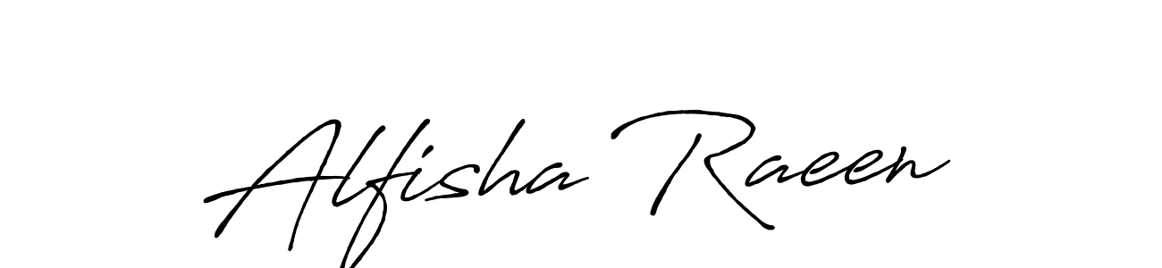 Design your own signature with our free online signature maker. With this signature software, you can create a handwritten (Antro_Vectra_Bolder) signature for name Alfisha Raeen. Alfisha Raeen signature style 7 images and pictures png