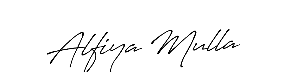 It looks lik you need a new signature style for name Alfiya Mulla. Design unique handwritten (Antro_Vectra_Bolder) signature with our free signature maker in just a few clicks. Alfiya Mulla signature style 7 images and pictures png