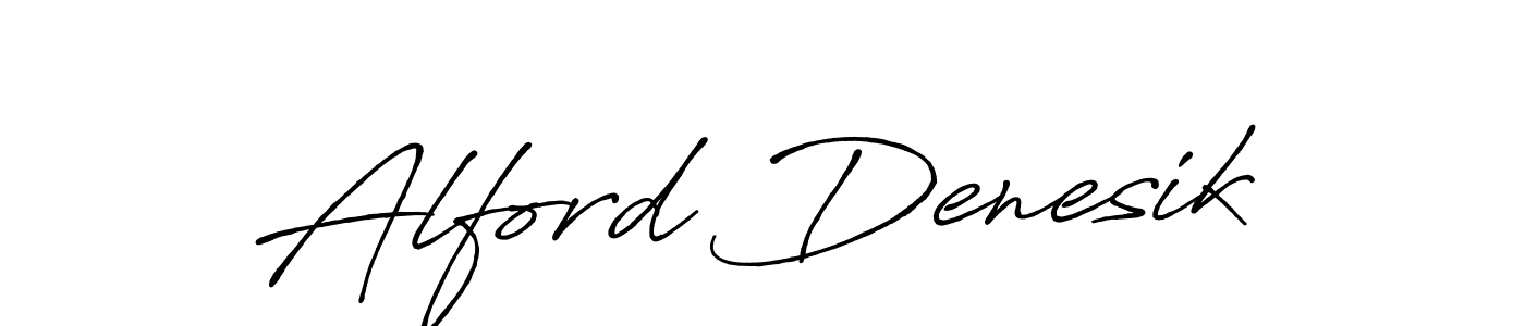 Also You can easily find your signature by using the search form. We will create Alford Denesik name handwritten signature images for you free of cost using Antro_Vectra_Bolder sign style. Alford Denesik signature style 7 images and pictures png
