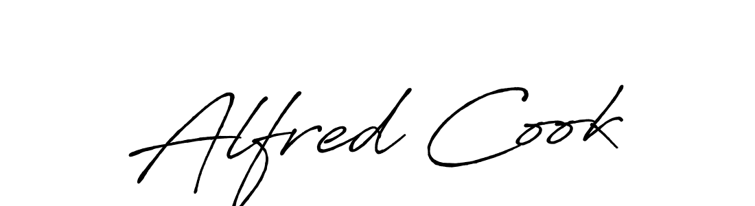 Also You can easily find your signature by using the search form. We will create Alfred Cook name handwritten signature images for you free of cost using Antro_Vectra_Bolder sign style. Alfred Cook signature style 7 images and pictures png