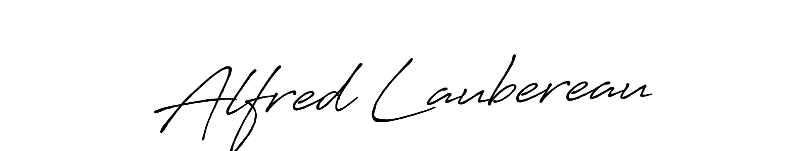 Create a beautiful signature design for name Alfred Laubereau. With this signature (Antro_Vectra_Bolder) fonts, you can make a handwritten signature for free. Alfred Laubereau signature style 7 images and pictures png