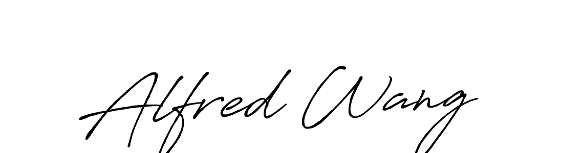 It looks lik you need a new signature style for name Alfred Wang. Design unique handwritten (Antro_Vectra_Bolder) signature with our free signature maker in just a few clicks. Alfred Wang signature style 7 images and pictures png