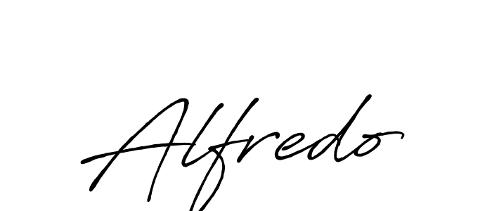 Alfredo stylish signature style. Best Handwritten Sign (Antro_Vectra_Bolder) for my name. Handwritten Signature Collection Ideas for my name Alfredo. Alfredo signature style 7 images and pictures png