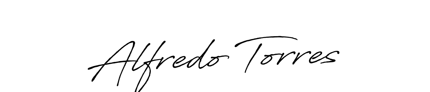 How to make Alfredo Torres signature? Antro_Vectra_Bolder is a professional autograph style. Create handwritten signature for Alfredo Torres name. Alfredo Torres signature style 7 images and pictures png