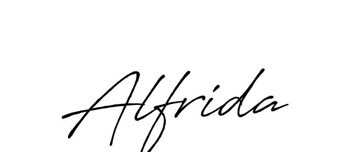 Once you've used our free online signature maker to create your best signature Antro_Vectra_Bolder style, it's time to enjoy all of the benefits that Alfrida name signing documents. Alfrida signature style 7 images and pictures png