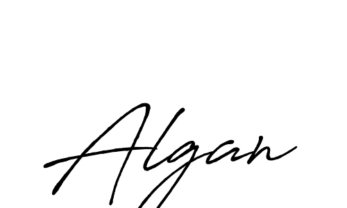 Antro_Vectra_Bolder is a professional signature style that is perfect for those who want to add a touch of class to their signature. It is also a great choice for those who want to make their signature more unique. Get Algan name to fancy signature for free. Algan signature style 7 images and pictures png