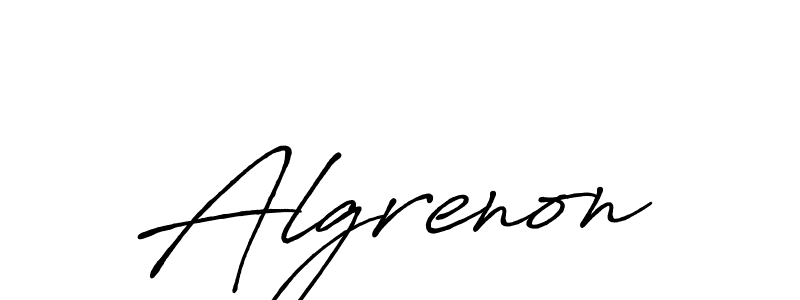 Once you've used our free online signature maker to create your best signature Antro_Vectra_Bolder style, it's time to enjoy all of the benefits that Algrenon name signing documents. Algrenon signature style 7 images and pictures png