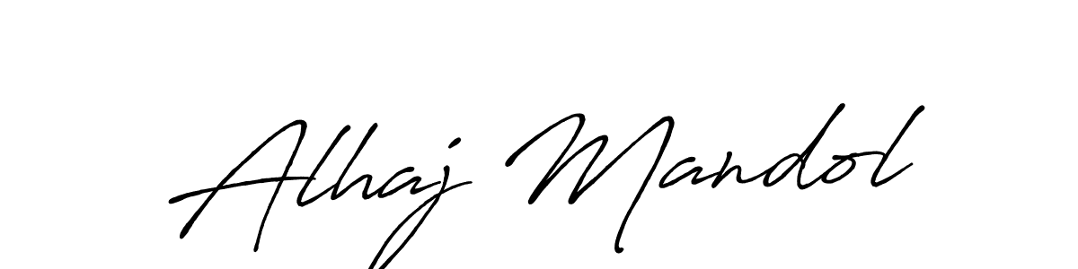 Make a beautiful signature design for name Alhaj Mandol. Use this online signature maker to create a handwritten signature for free. Alhaj Mandol signature style 7 images and pictures png