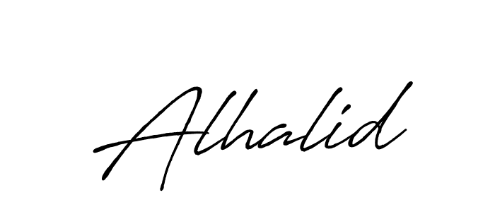 Similarly Antro_Vectra_Bolder is the best handwritten signature design. Signature creator online .You can use it as an online autograph creator for name Alhalid. Alhalid signature style 7 images and pictures png