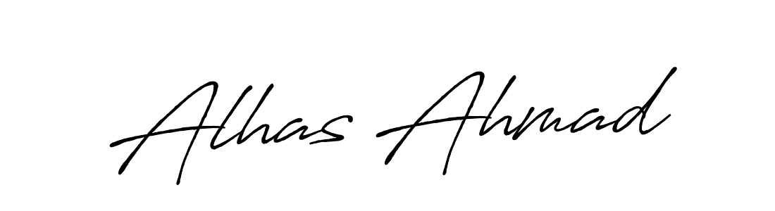 How to make Alhas Ahmad signature? Antro_Vectra_Bolder is a professional autograph style. Create handwritten signature for Alhas Ahmad name. Alhas Ahmad signature style 7 images and pictures png