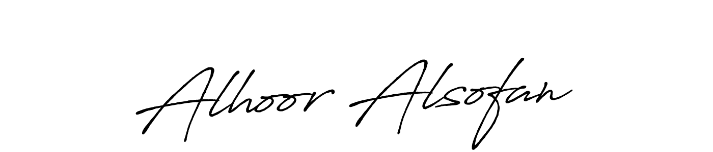 Also You can easily find your signature by using the search form. We will create Alhoor Alsofan name handwritten signature images for you free of cost using Antro_Vectra_Bolder sign style. Alhoor Alsofan signature style 7 images and pictures png