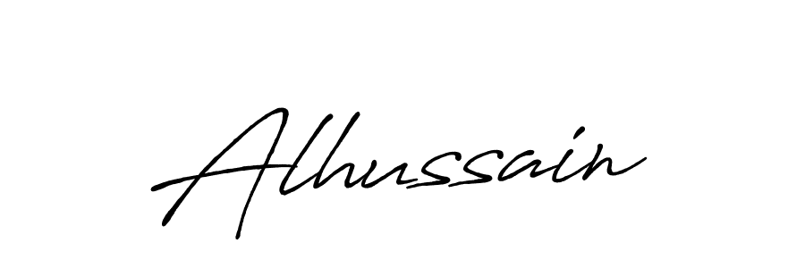 You should practise on your own different ways (Antro_Vectra_Bolder) to write your name (Alhussain) in signature. don't let someone else do it for you. Alhussain signature style 7 images and pictures png