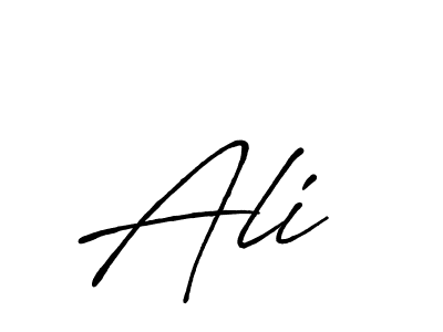 How to make Ali  signature? Antro_Vectra_Bolder is a professional autograph style. Create handwritten signature for Ali  name. Ali  signature style 7 images and pictures png