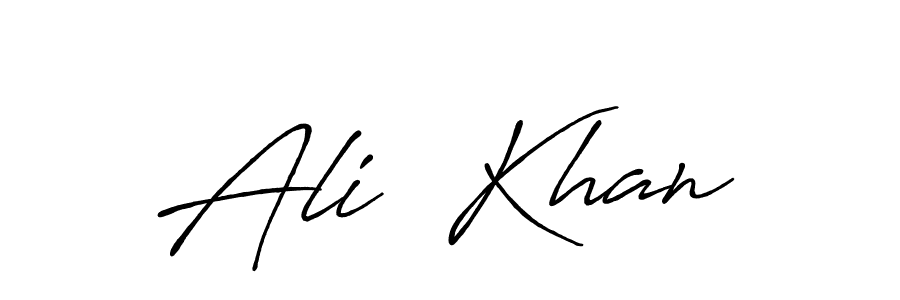 Ali  Khan stylish signature style. Best Handwritten Sign (Antro_Vectra_Bolder) for my name. Handwritten Signature Collection Ideas for my name Ali  Khan. Ali  Khan signature style 7 images and pictures png