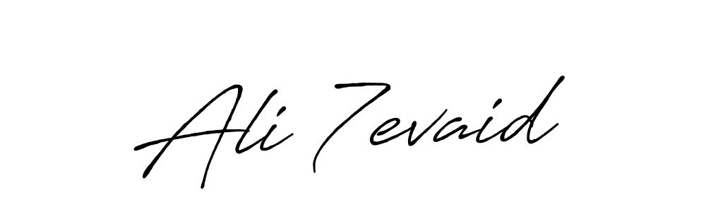 Use a signature maker to create a handwritten signature online. With this signature software, you can design (Antro_Vectra_Bolder) your own signature for name Ali 7evaid. Ali 7evaid signature style 7 images and pictures png