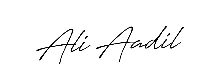 Similarly Antro_Vectra_Bolder is the best handwritten signature design. Signature creator online .You can use it as an online autograph creator for name Ali Aadil. Ali Aadil signature style 7 images and pictures png