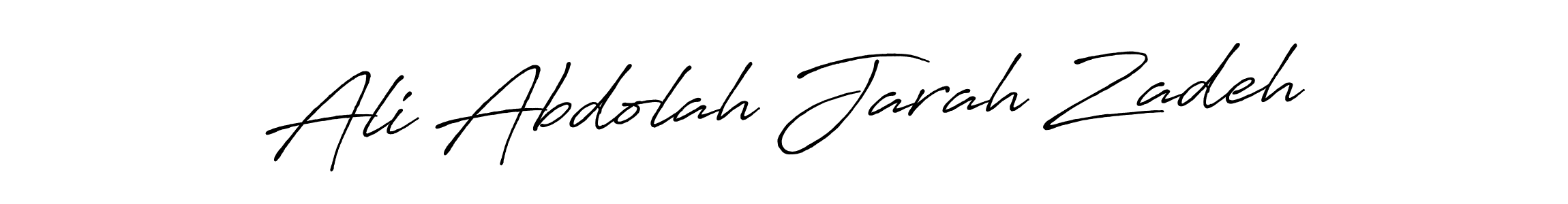 Ali Abdolah Jarah Zadeh stylish signature style. Best Handwritten Sign (Antro_Vectra_Bolder) for my name. Handwritten Signature Collection Ideas for my name Ali Abdolah Jarah Zadeh. Ali Abdolah Jarah Zadeh signature style 7 images and pictures png