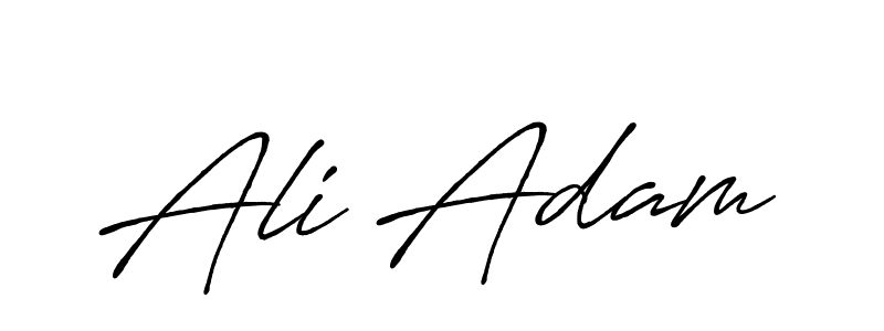 Similarly Antro_Vectra_Bolder is the best handwritten signature design. Signature creator online .You can use it as an online autograph creator for name Ali Adam. Ali Adam signature style 7 images and pictures png