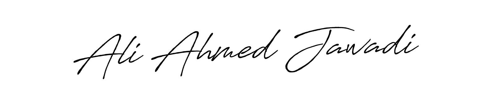 The best way (Antro_Vectra_Bolder) to make a short signature is to pick only two or three words in your name. The name Ali Ahmed Jawadi include a total of six letters. For converting this name. Ali Ahmed Jawadi signature style 7 images and pictures png