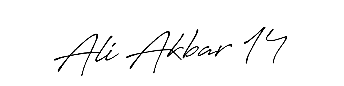 This is the best signature style for the Ali Akbar 14 name. Also you like these signature font (Antro_Vectra_Bolder). Mix name signature. Ali Akbar 14 signature style 7 images and pictures png