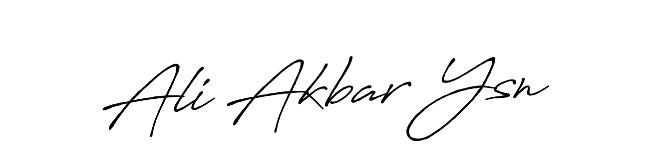 Make a short Ali Akbar Ysn signature style. Manage your documents anywhere anytime using Antro_Vectra_Bolder. Create and add eSignatures, submit forms, share and send files easily. Ali Akbar Ysn signature style 7 images and pictures png