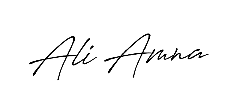 if you are searching for the best signature style for your name Ali Amna. so please give up your signature search. here we have designed multiple signature styles  using Antro_Vectra_Bolder. Ali Amna signature style 7 images and pictures png